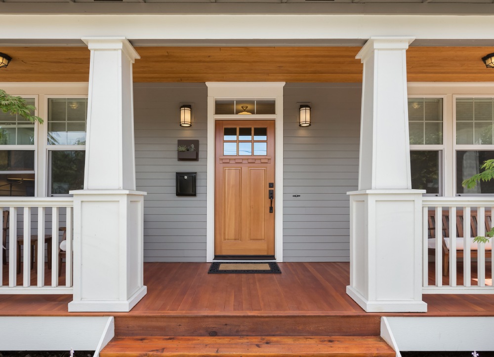 Covered porch